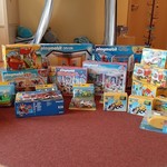 Spende von Playmobil und Schleich