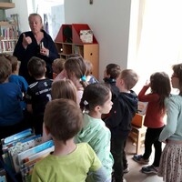 Besuch in der Bücherei 
