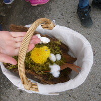 Ein Ostergruß für die Bewohner und Bewohnerinnen des Seniorenheims